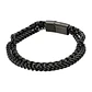 Pulsera Doble Cadena, Acero Inoxidable Black, Hombre - Miniatura 1