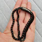 Pulsera Doble Cadena, Acero Inoxidable Black, Hombre - Miniatura 7