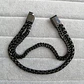 Pulsera Doble Cadena, Acero Inoxidable Black, Hombre - Miniatura 5