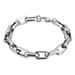 Pulsera Cadena Silver 9mm, Acero Inoxidable, Hombre - Miniatura 1