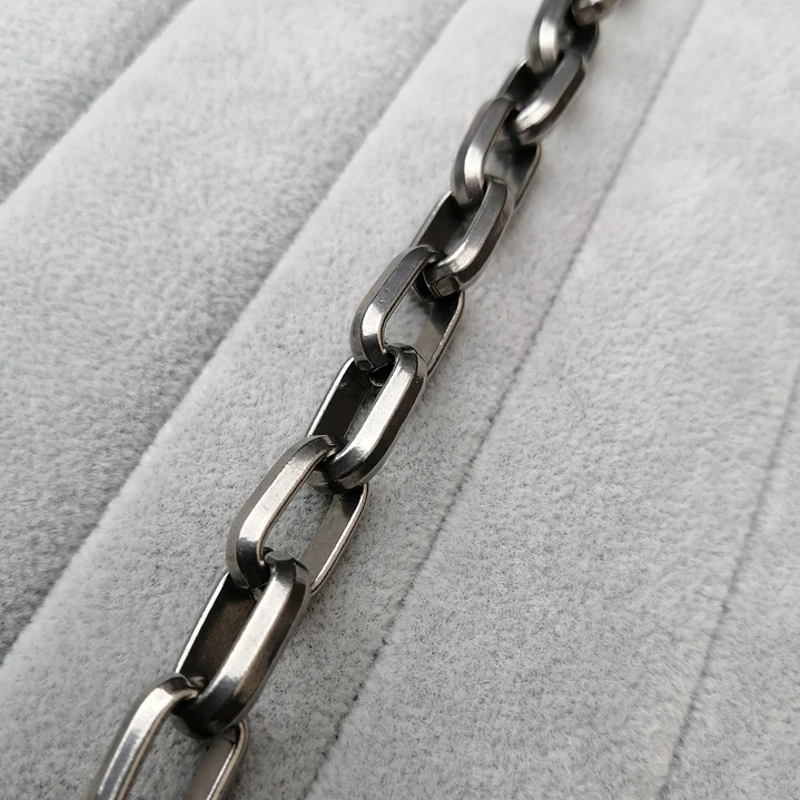Pulsera Cadena Silver 9mm, Acero Inoxidable, Hombre 6