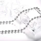 Collar Gótico Diamante Negro Y Acero Inoxidable, Mujer - Miniatura 6