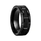 Anillo Tungsteno Hombre Black Nova 8mm, Elegante y Moderno - Miniatura 1