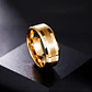 Anillo Tungsteno Eclipse Gold 8mm, Compromiso Premium - Miniatura 2