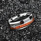 Anillo Tungsteno Eternal Arrow 8mm, Máxima Resistencia - Miniatura 2