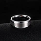 Anillo Tungsteno Eclipse Silver 8mm, Compromiso Premium - Miniatura 3