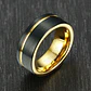 Anillo Compromiso Tungsteno 8mm Fidelis, Ultra Resistente  - Miniatura 4