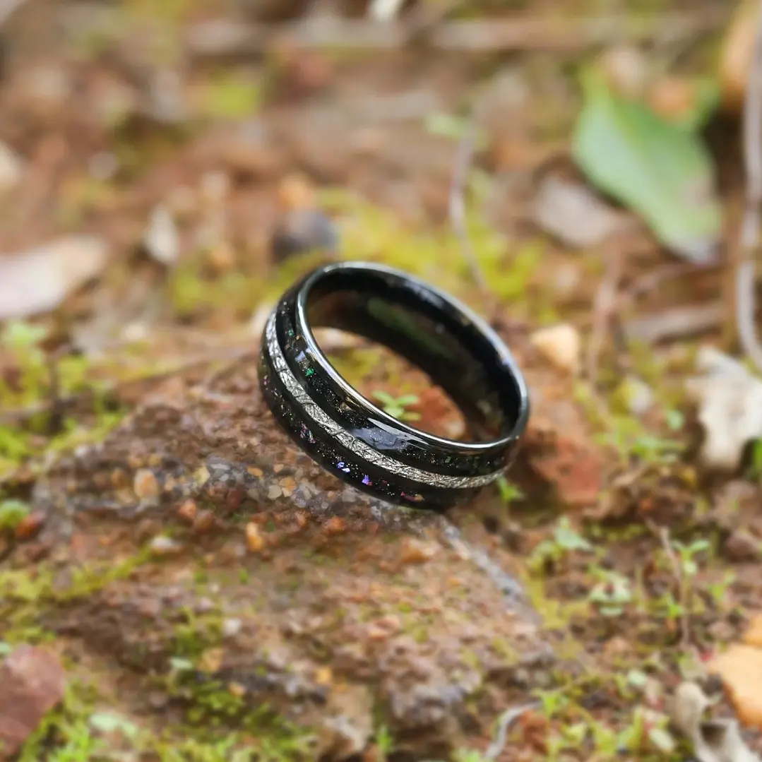 Anillo Tungsteno Eternal Bond 8mm, Compromiso Premium 3