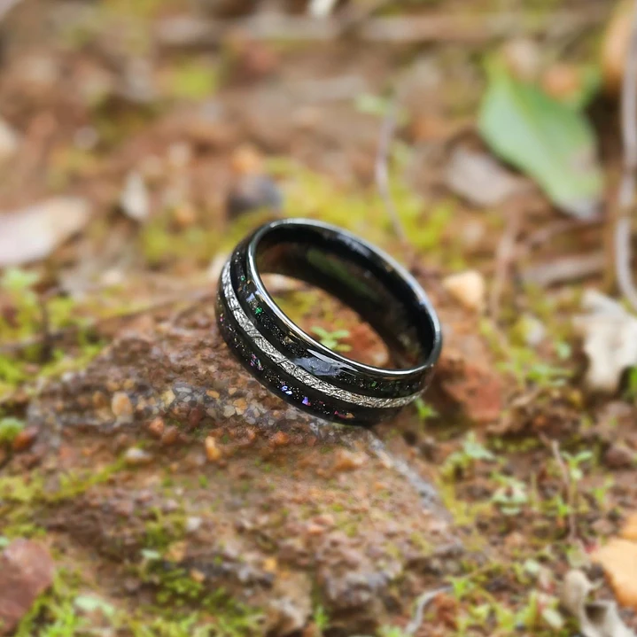 Anillo Tungsteno Eternal Bond 8mm, Compromiso Premium 3