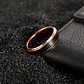 Anillo Tungsteno Compromiso Black Rose 6mm, Ultra Resistente - Miniatura 3