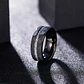 Anillo Tungsteno Infinity Line 8mm Facetado, Calidad Premium - Miniatura 5