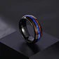 Anillo Tungsteno Noctis Blue 8mm, Estilo y Durabilidad - Miniatura 3