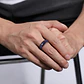 Anillo Tungsteno Noctis Blue 8mm, Estilo y Durabilidad - Miniatura 4