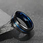 Anillo Tungsteno Stellar Blue 8mm, Alta Resistencia - Miniatura 3