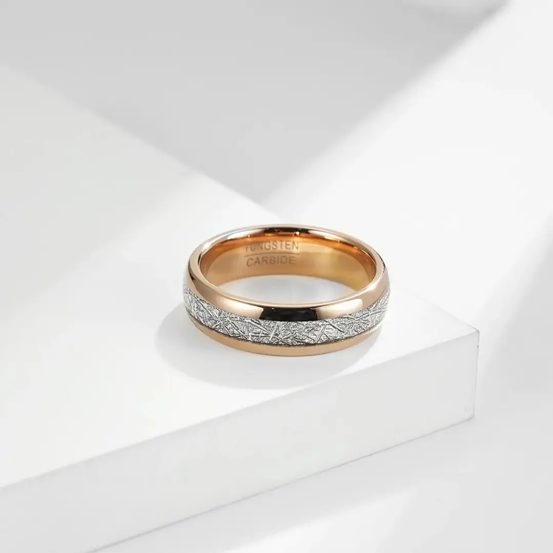 Anillo Tungsteno Royal Promise 6mm, Compromiso Premium 2