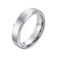 Anillo Compromiso Romantic Venecia 5mm, Tungsteno, Unisex - Miniatura 1