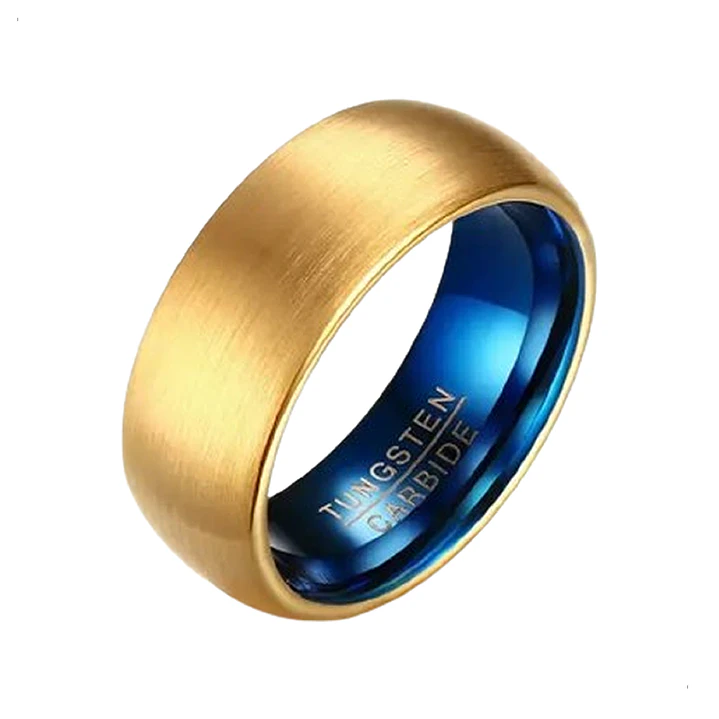 Anillo Carburo De Tungsteno, Houston Gold, Hombre 1