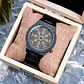 Reloj Vikingo Aegishjalmur Hombre, Madera De Bambú - Miniatura 5