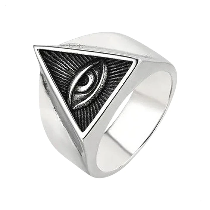 Anillo Illuminati, Acero Inoxidable, Hombre 1