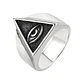 Anillo Illuminati, Acero Inoxidable, Hombre - Miniatura 1