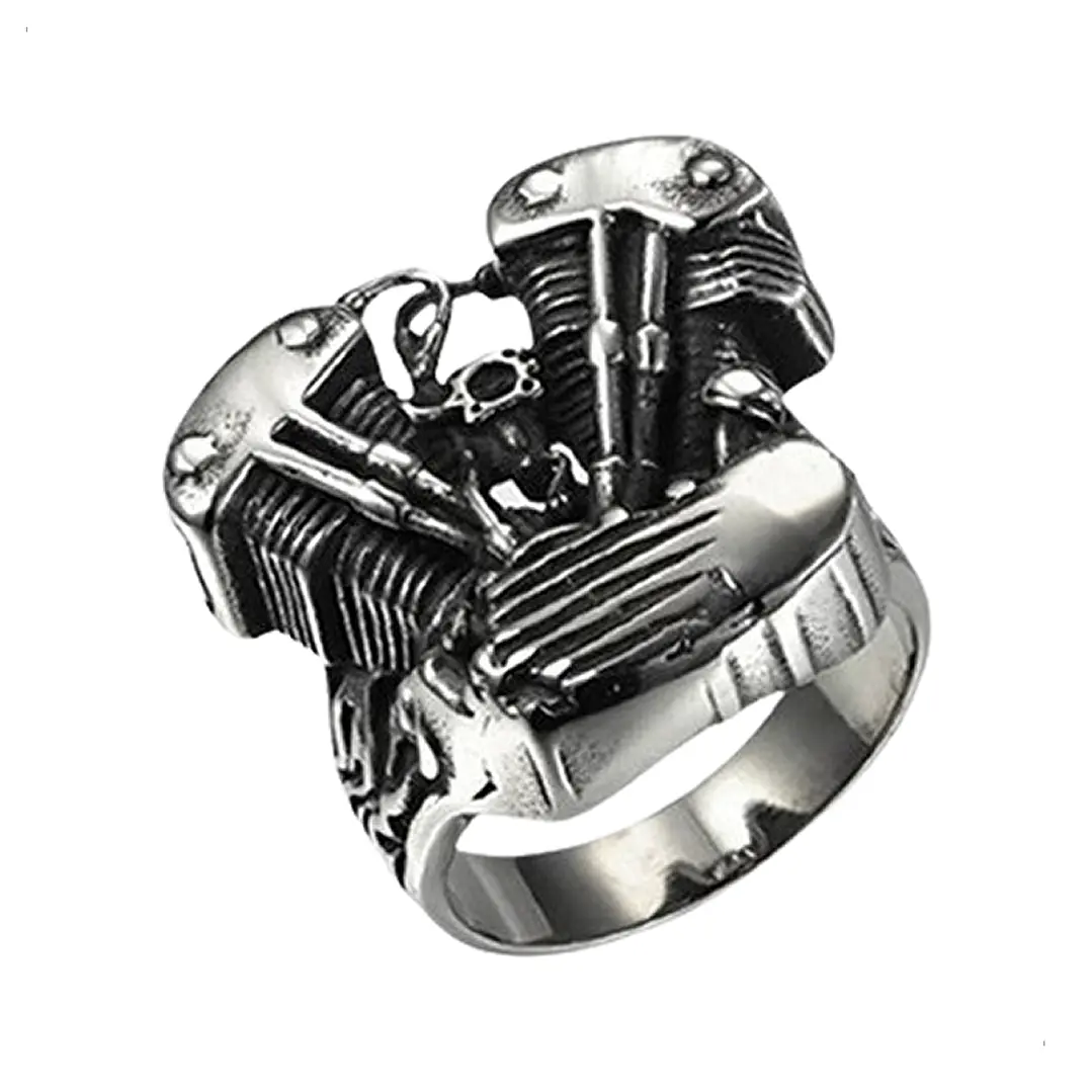 Anillo Motor, Acero Inoxidable, Hombre 1