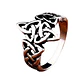 Anillo Iberia Nudos Celtas, Acero Inoxidable, Unisex - Miniatura 1