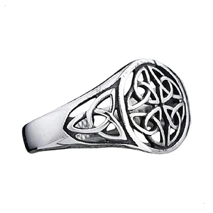 Anillo Astrid Nudos Celtas, Acero Inoxidable, Unisex