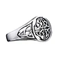 Anillo Astrid Nudos Celtas, Acero Inoxidable, Unisex - Miniatura 1