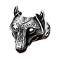Anillo Vikingo Nordic Fenrir, Acero Inoxidable, Hombre - Miniatura 1