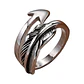 Anillo Pluma Flecha, Acero Inoxidable, Hombre - Miniatura 1
