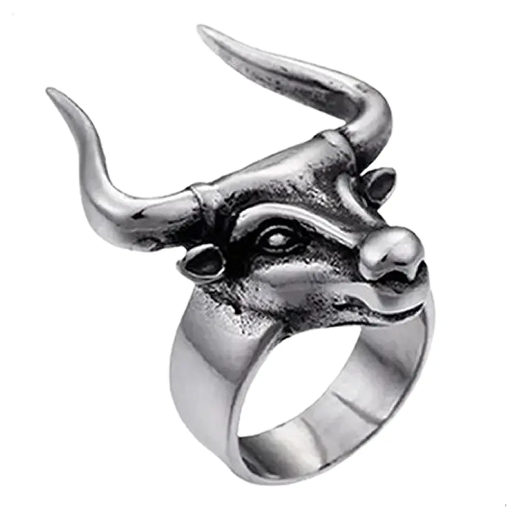 Anillo Power Bull, Acero Inoxidable, Hombre 1