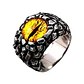 Anillo Yellow Eye, Acero Inoxidable, Hombre - Miniatura 1