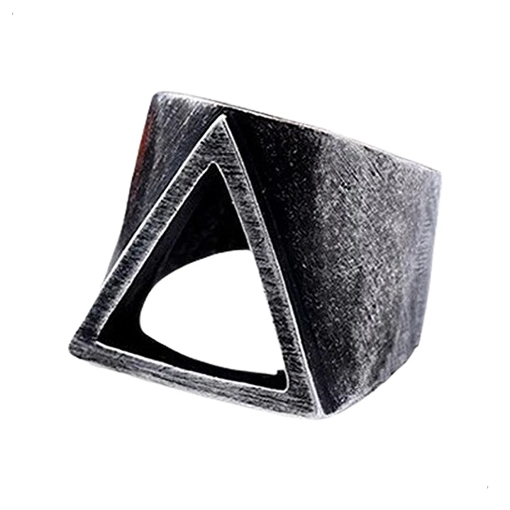 Anillo Triangle, Acero Inoxidable, Hombre 1
