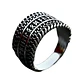 Anillo Vikingo Midgard, Acero Inoxidable, Unisex - Miniatura 1