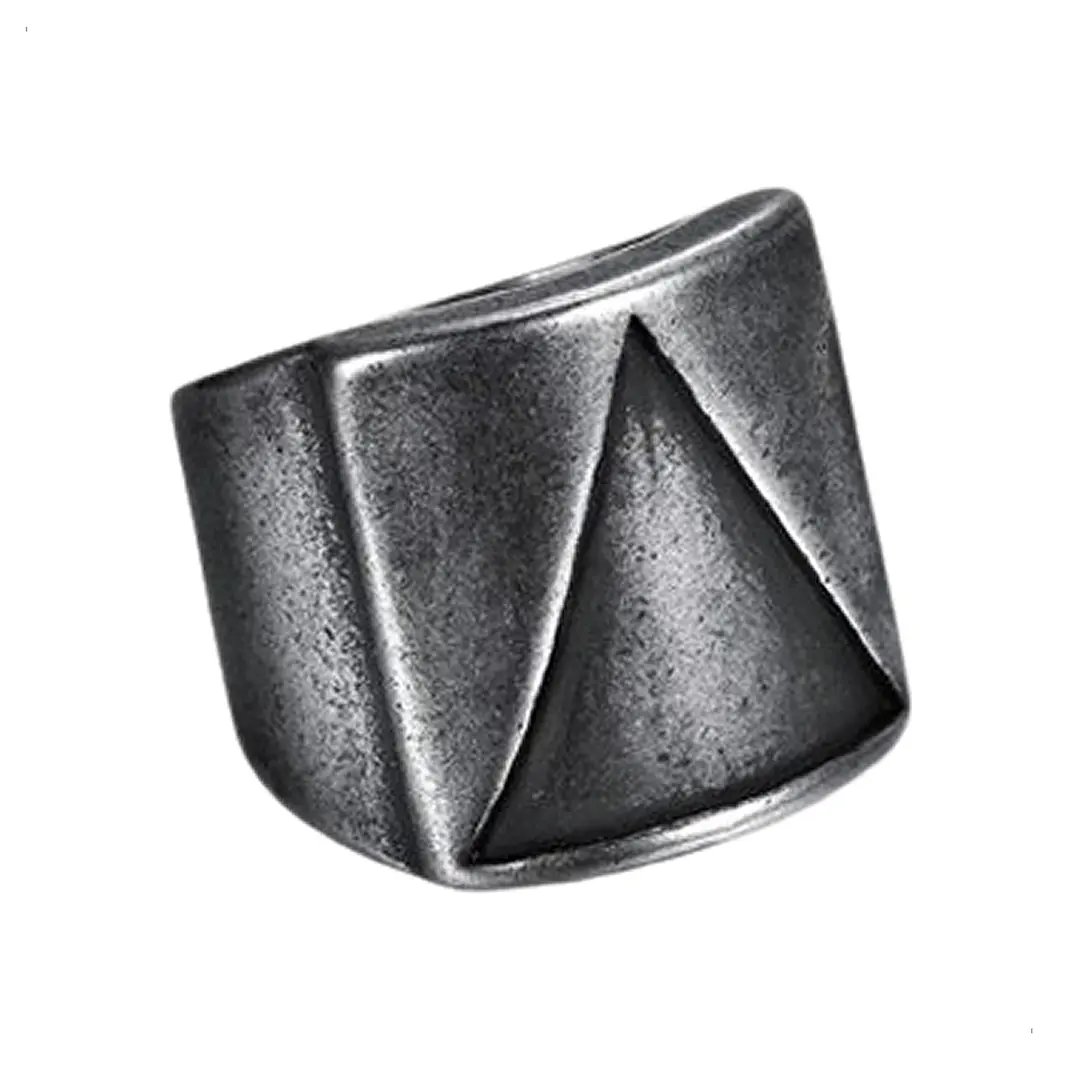 Anillo Vikingo Harald Estilo Vintage, Acero Inoxidable 1