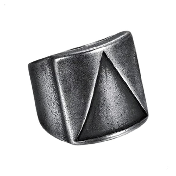 Anillo Vikingo Harald Estilo Vintage, Acero Inoxidable 1