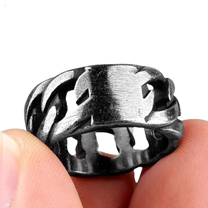 Anillo Vikingo Kalf, Acero Inoxidable Vintage 1