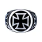 Anillo Cruz De Malta, Acero Inoxidable, Hombre - Miniatura 1