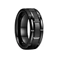 Anillo Black Vedder, Acero Inoxidable, Hombre - Miniatura 1