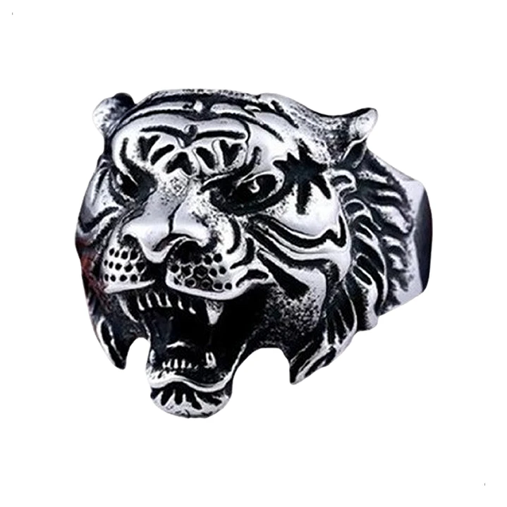 Anillo Tiger, Acero Inoxidable, Hombre 1