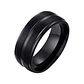 Anillo Black Lines, Acero Inoxidable, Hombre - Miniatura 1