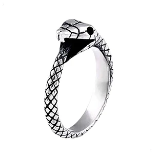 Anillo Viking Snake, Acero Inoxidable, Unisex