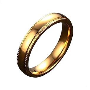 Anillo Compromiso Romantic Italy, Acero Inoxidable, Unisex