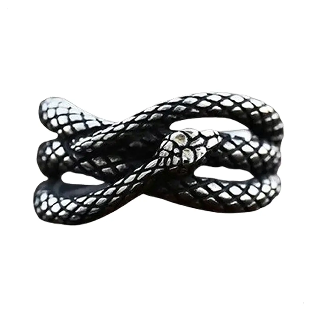 Anillo Serpiente Kundalini, Acero Inoxidable, Unisex 1