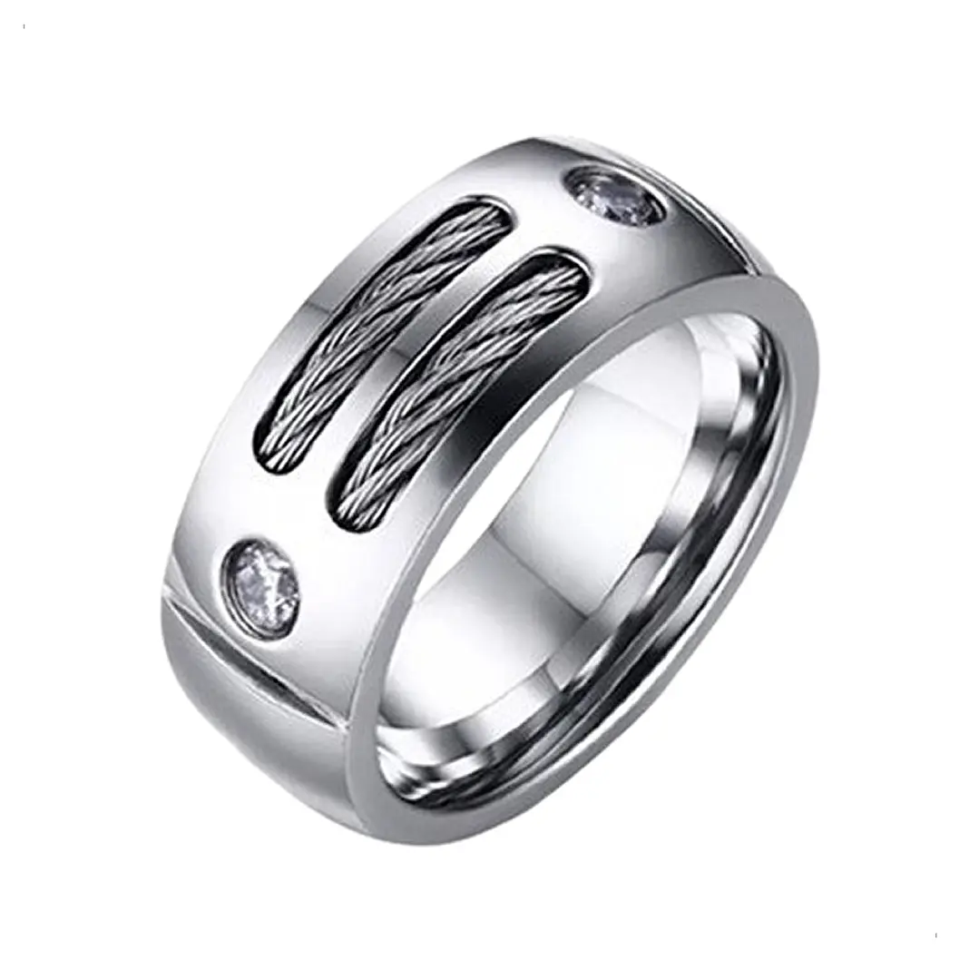 Anillo Classic Barcelona, Acero Inoxidable, Hombre 1