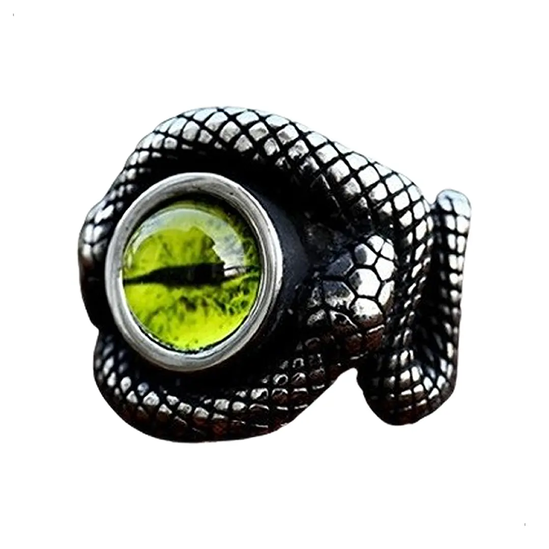 Anillo Snake And Eye, Acero Inoxidable, Unisex 1