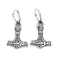 Aros Vikingos Martillo De Thor, Acero Inoxidable, Unisex - Miniatura 1