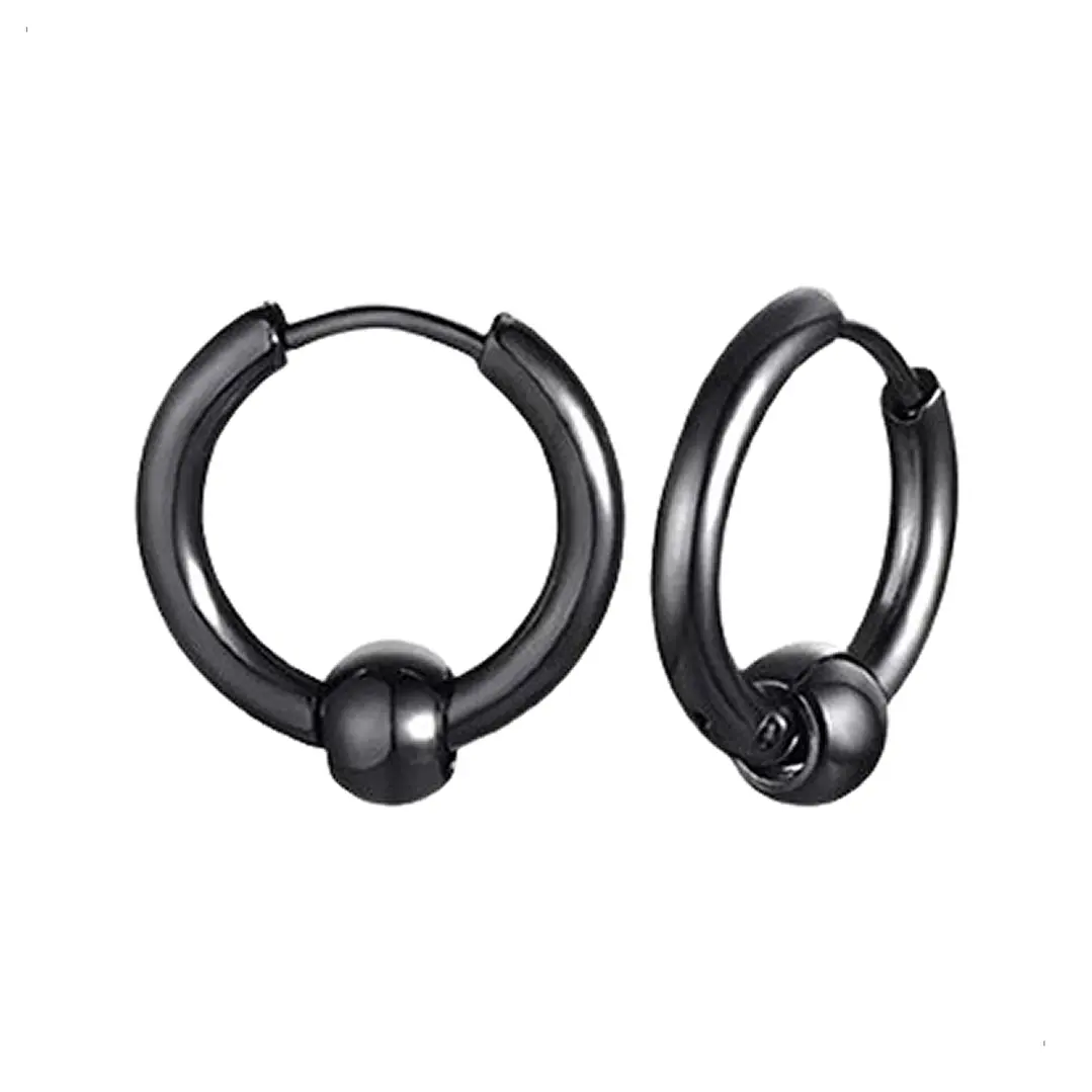 Aros Piercing Argolla, Oreja Con Perforación, Acero Inox. 1