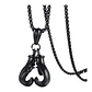 Collar Guantes De Box, Acero Inoxidable, Hombre - Miniatura 1