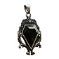 Collar Gótico Black Diamond, Acero Inoxidable, Mujer - Miniatura 1